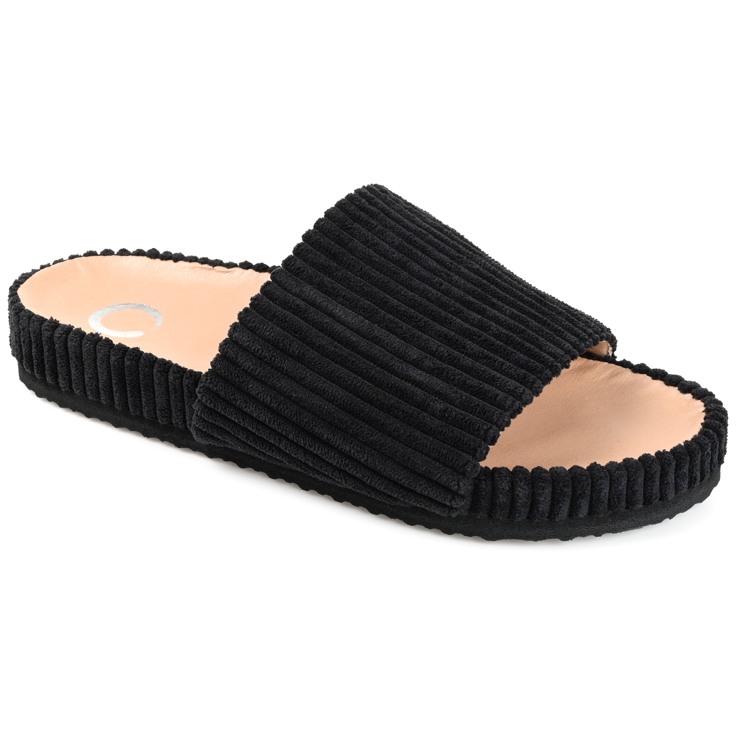 Женские тапочки Tru Comfort Foam Aveline из коллекции Journee, черный