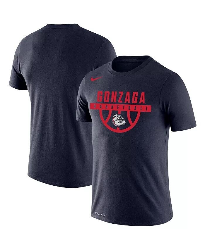 

Мужская темно-синяя баскетбольная футболка Gonzaga Bulldogs Drop Legend Performance Nike