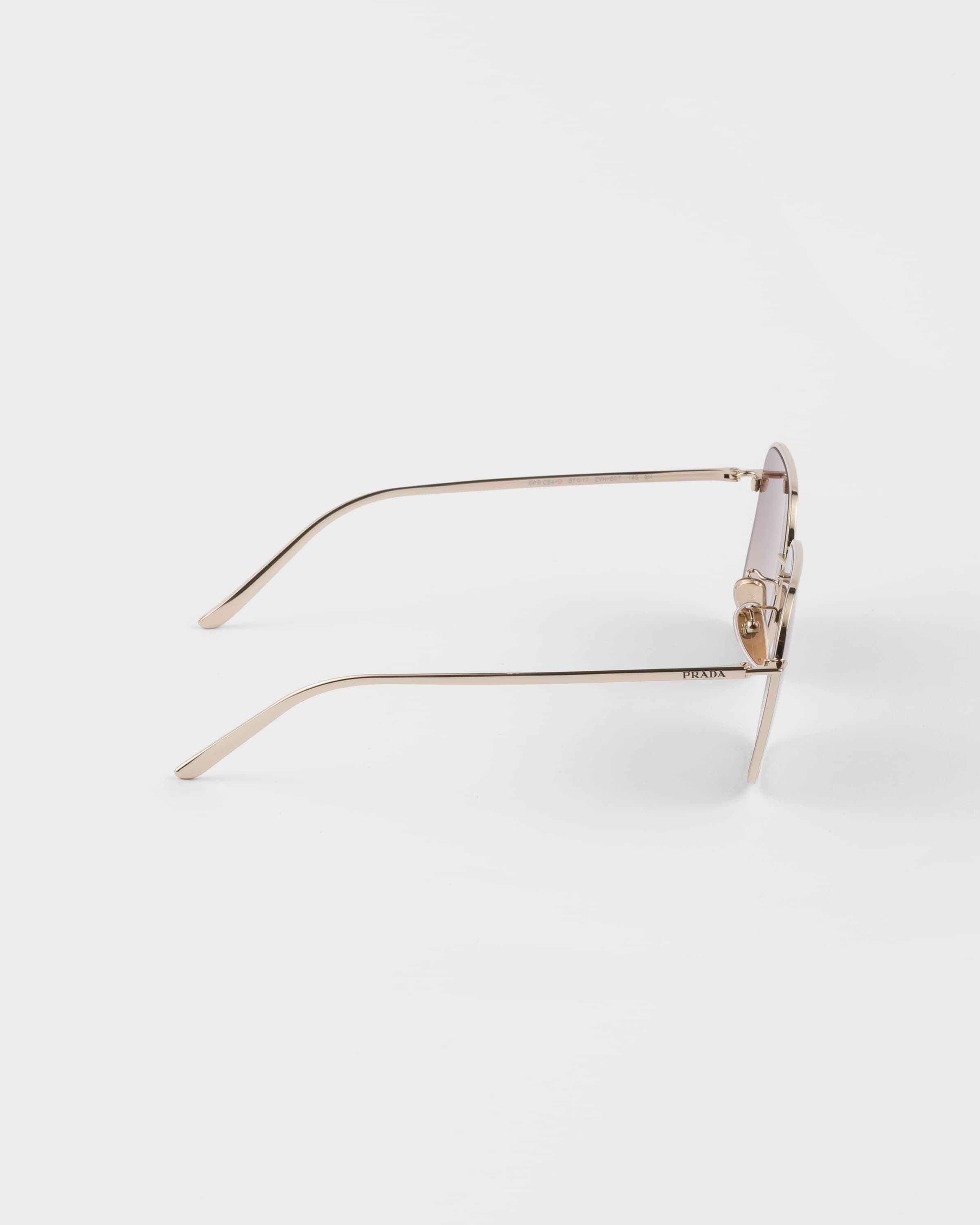 Солнцезащитные очки из коллекции Prada Eyewear Prada, цвет линз: антрацит — фото 4