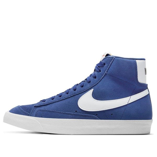 

Кроссовки blazer mid deep royal blue' Nike, синий