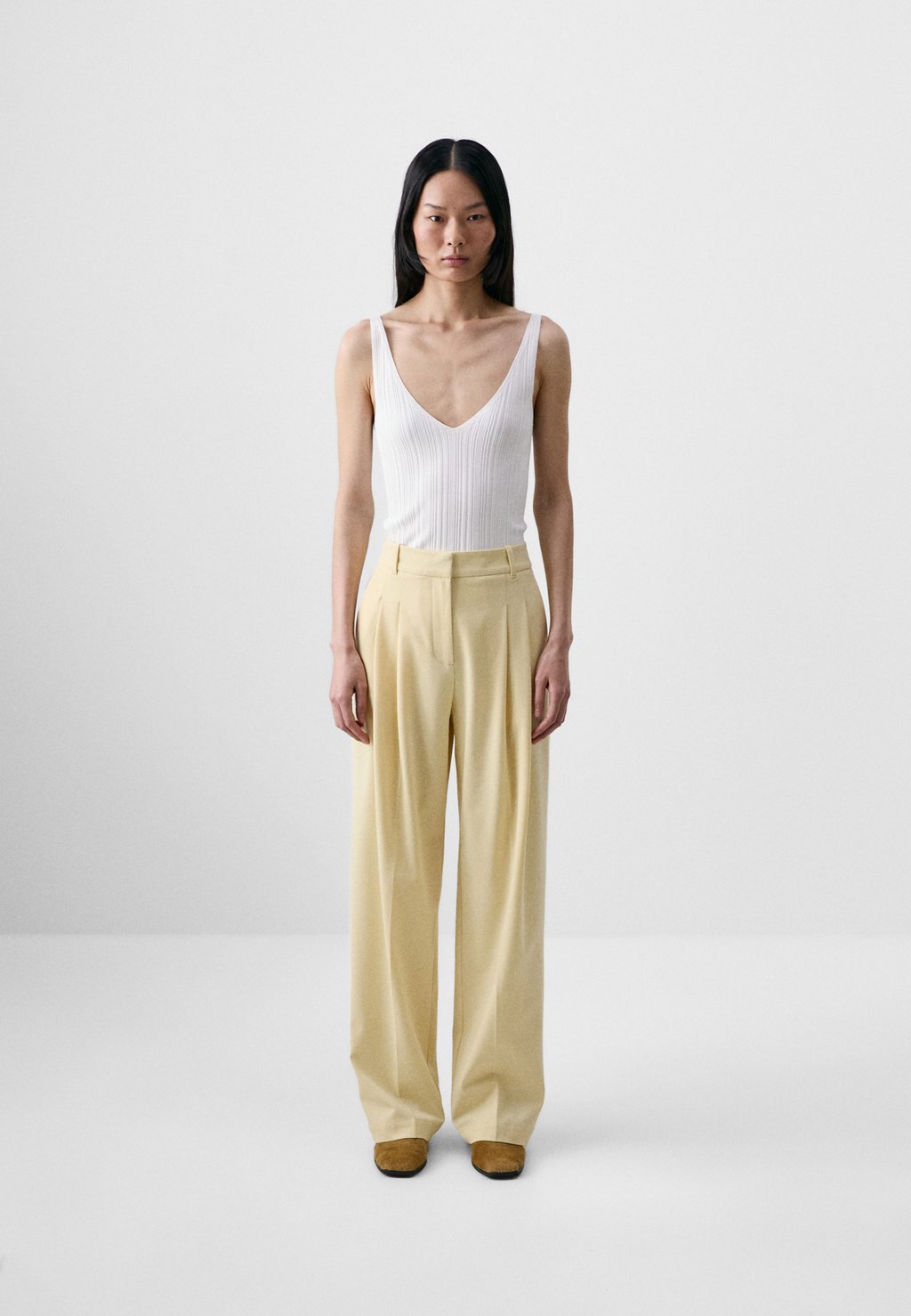 

Брюки SAREMI TROUSERS Samsøe Samsøe, светло-желтый