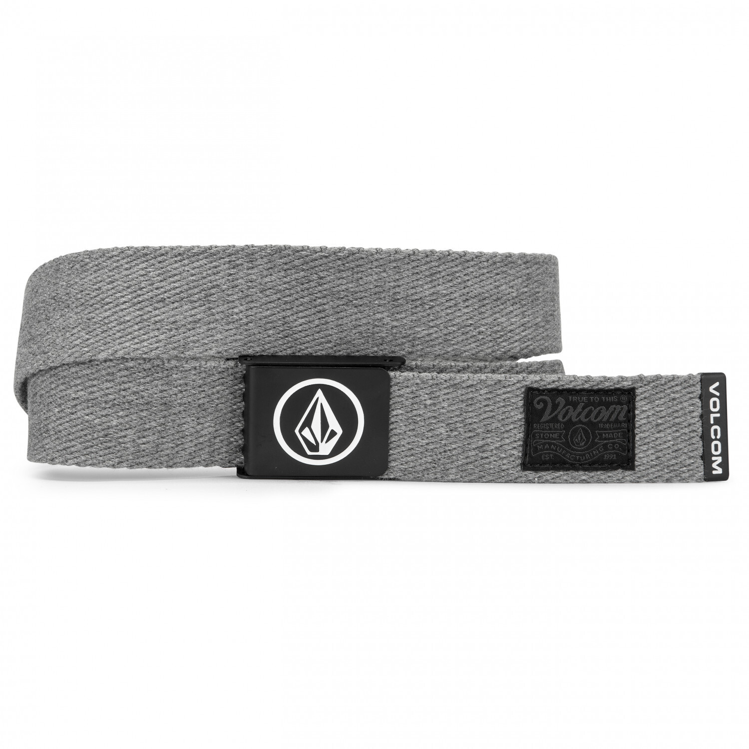

Ремень Volcom Circle Web Belt, цвет Heather Grey