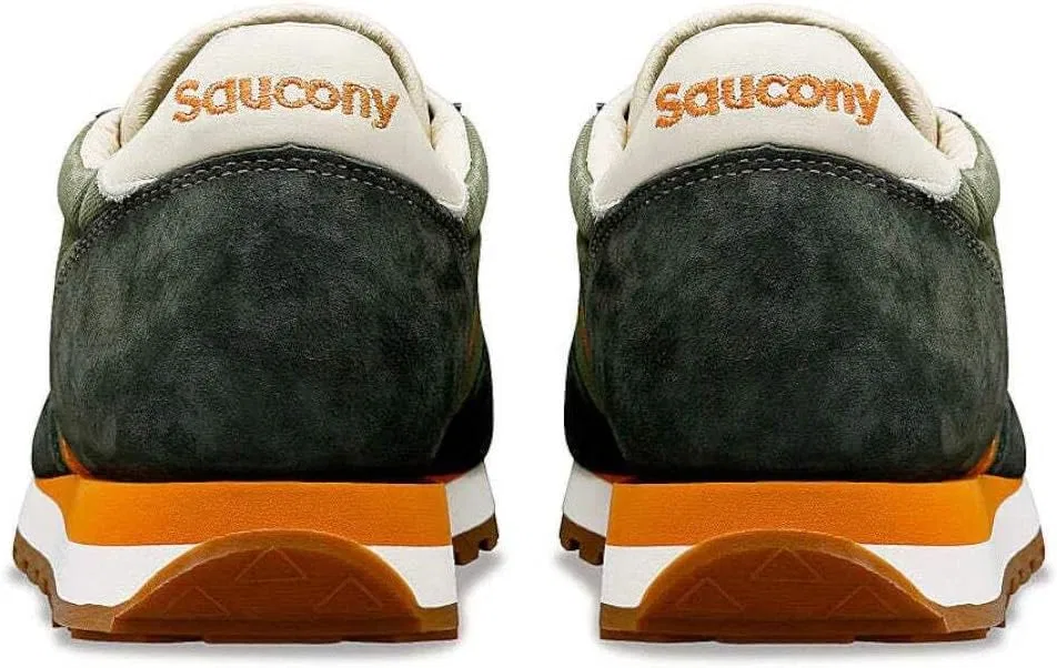 Мужские кроссовки Saucony Jazz Original, цвет хаки/оранжевый — фото 2