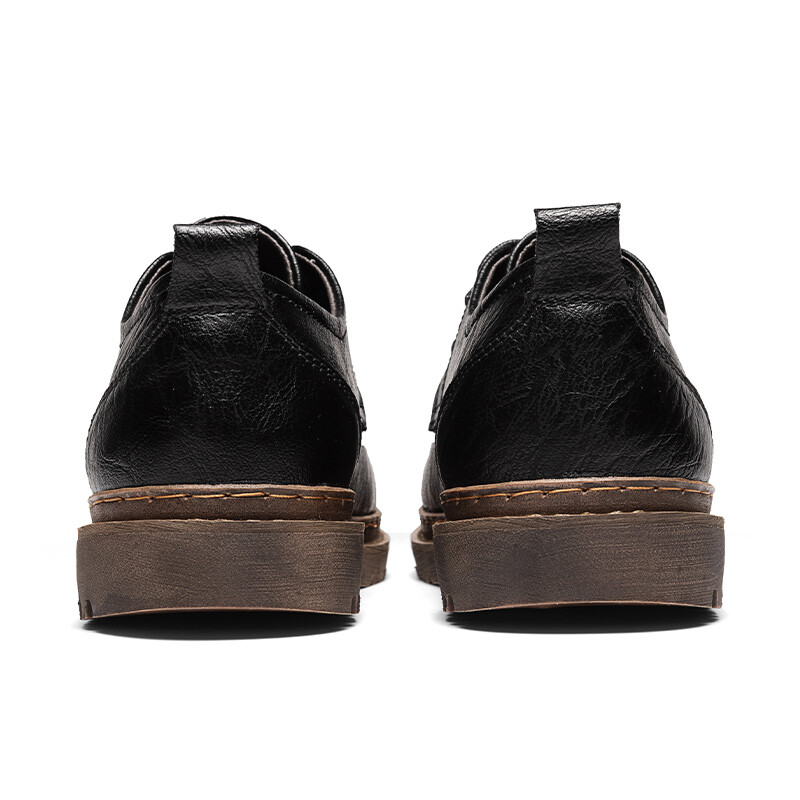 Туфли мужские Men"s Casual Men Low-Top G.N.Shijia, хаки — фото 4