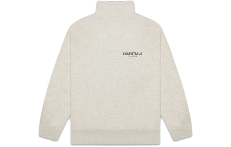 

Ss20 Толстовка унисекс светло-овсяная Fear Of God Essentials, светло-бежевый