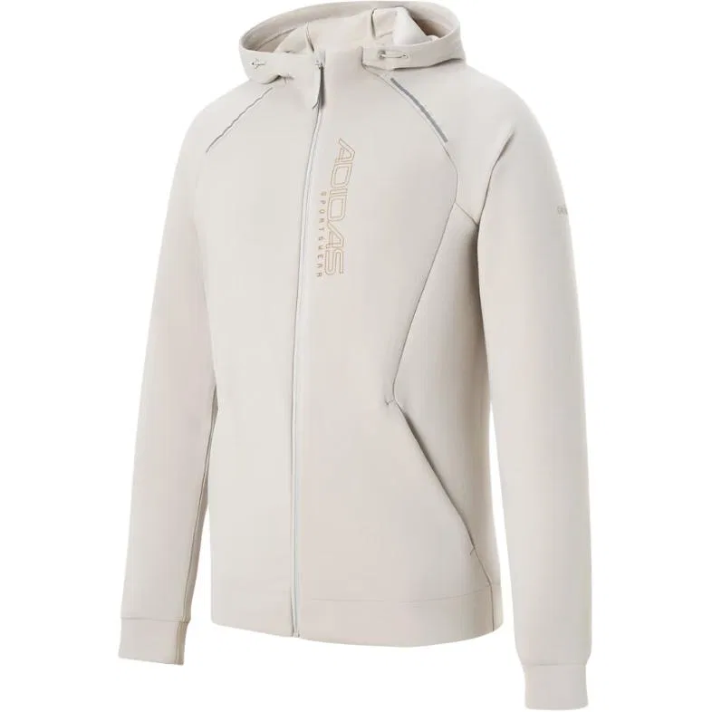 Толстовка мужская White с капюшоном Adidas