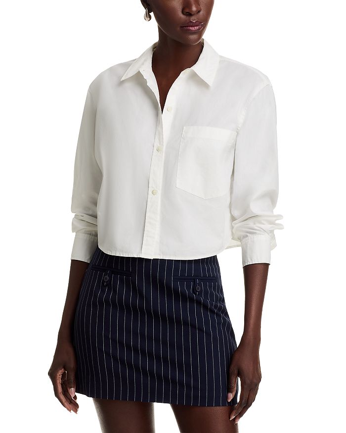 

Рубашка Stina Oxford Stripe Rails, белый