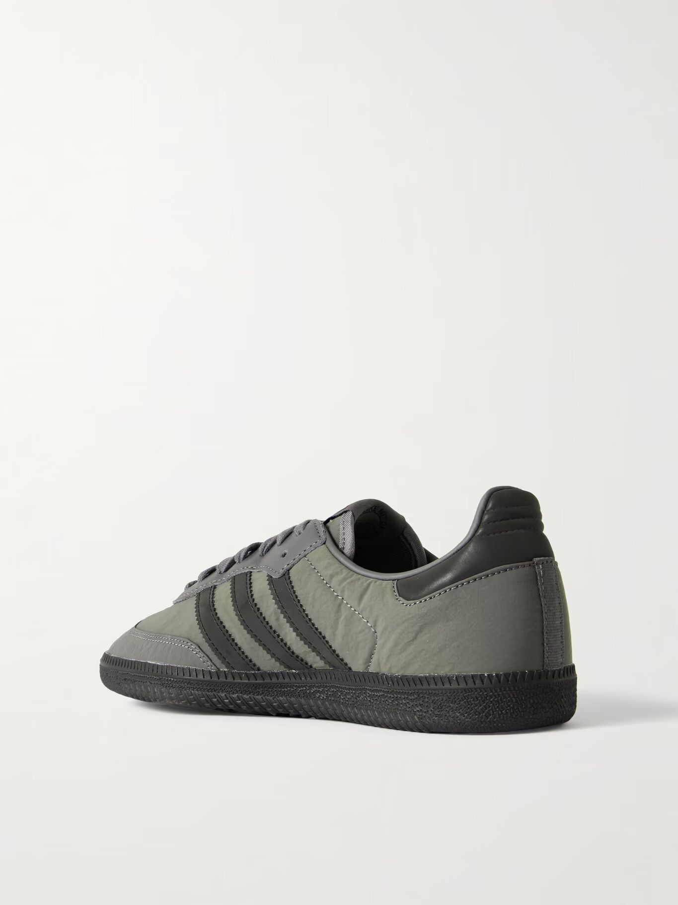 Кроссовки Samba OG Shell с кожаной отделкой ADIDAS ORIGINALS, серый — фото 2
