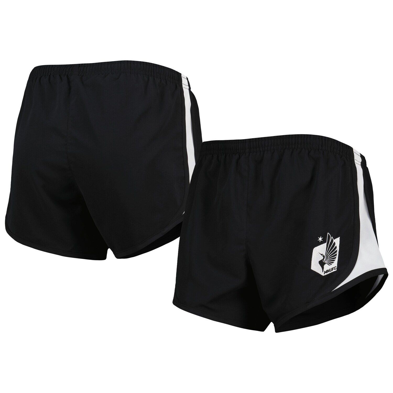 

Черные женские базовые спортивные сетчатые шорты Minnesota United FC