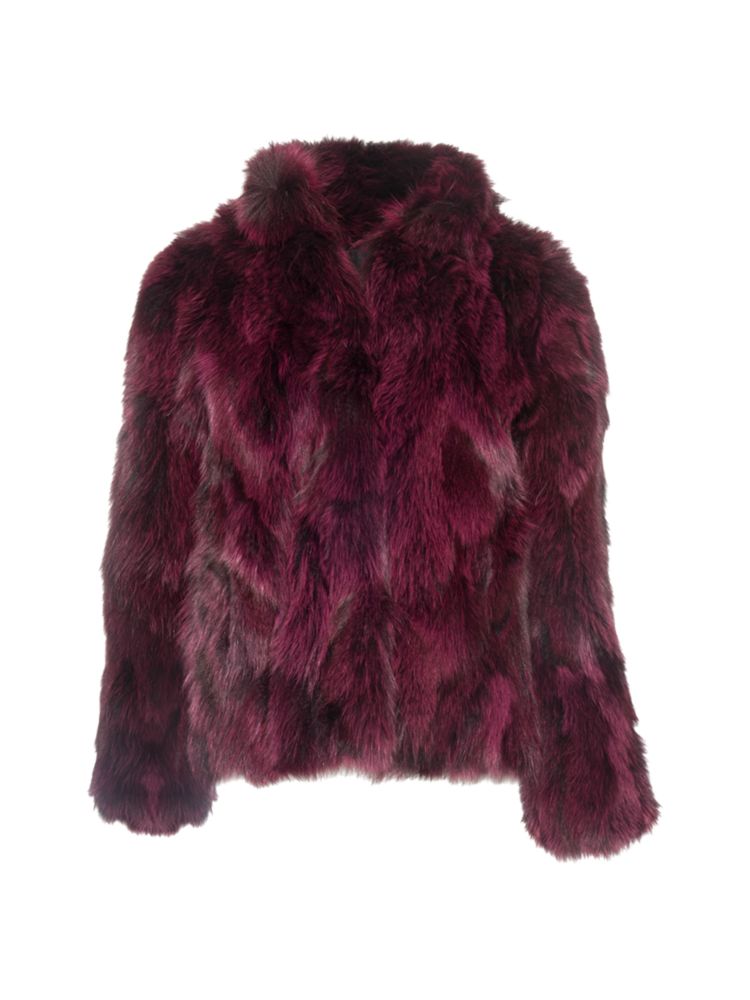 

Куртка из овчины классического кроя Made For Generations Toscana Wolfie Furs, цвет Burgundy