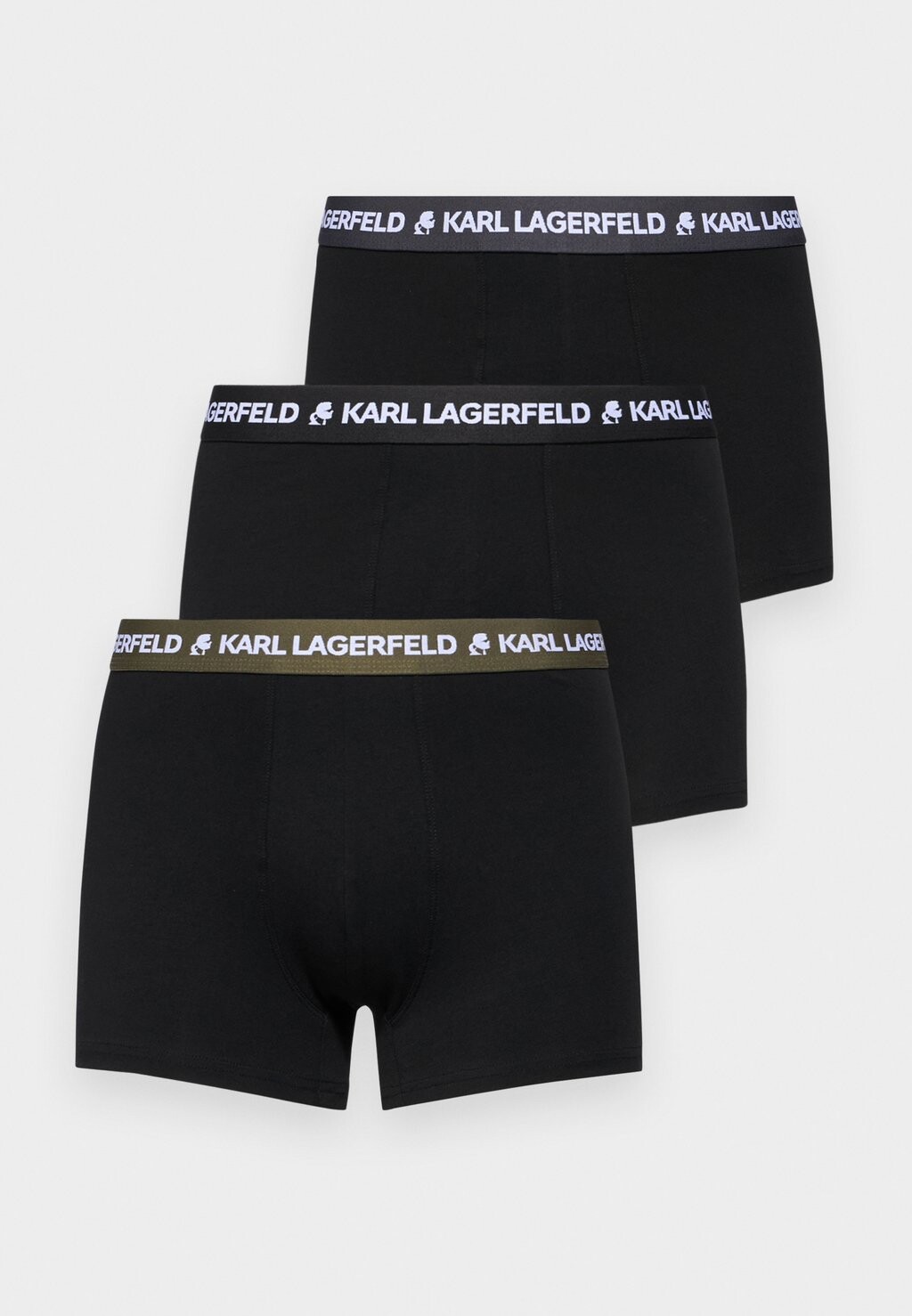 

Трусы LOGO TRUNK 3 PACK KARL LAGERFELD, черный