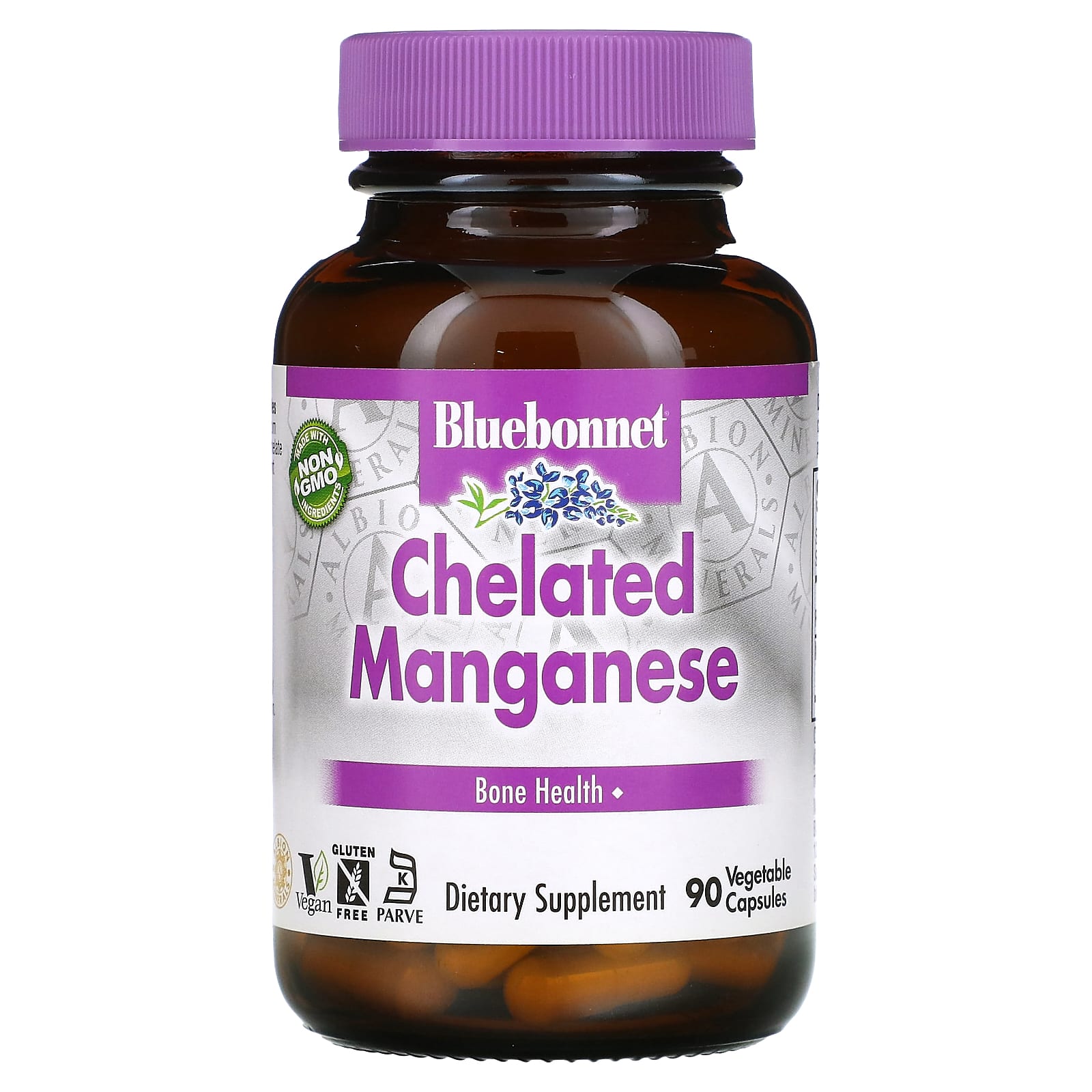 

Bluebonnet Nutrition Хелатированный марганец 90 капсул