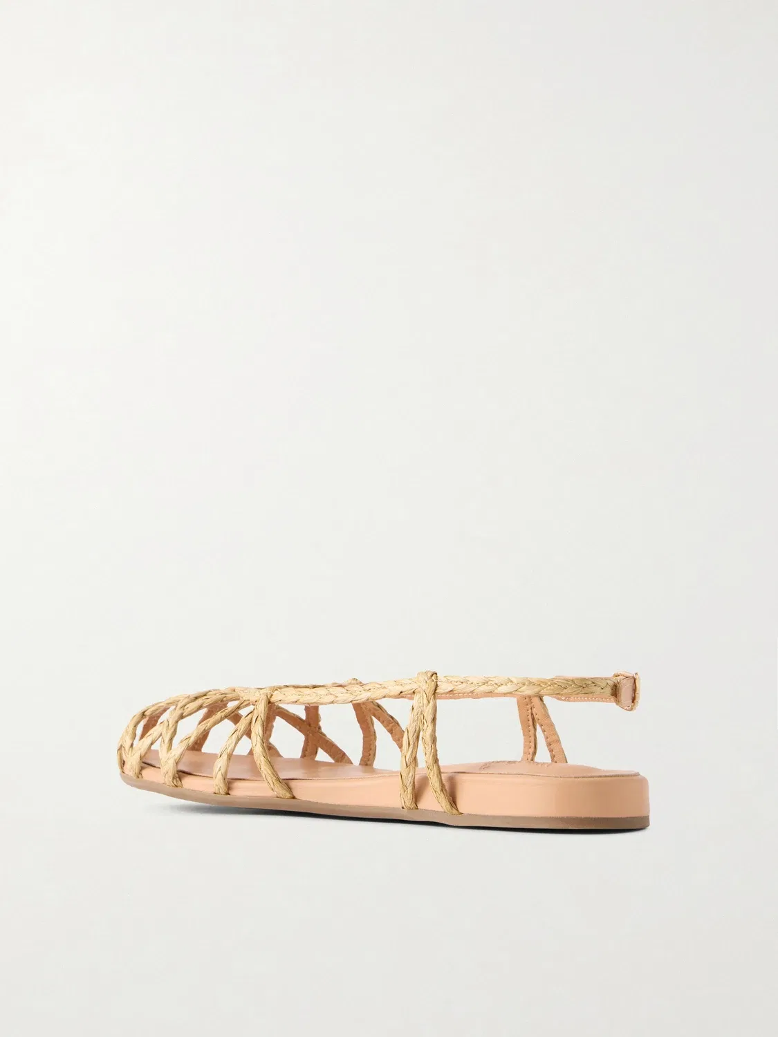 Сандалии Kardia из рафии с отделкой из кожи Ancient Greek Sandals, бежевый — фото 3