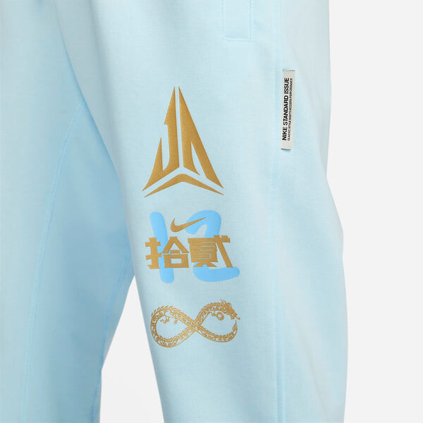Штаны и стандартные баскетбольные джоггеры Dri Fit Nike, голубой — фото 2