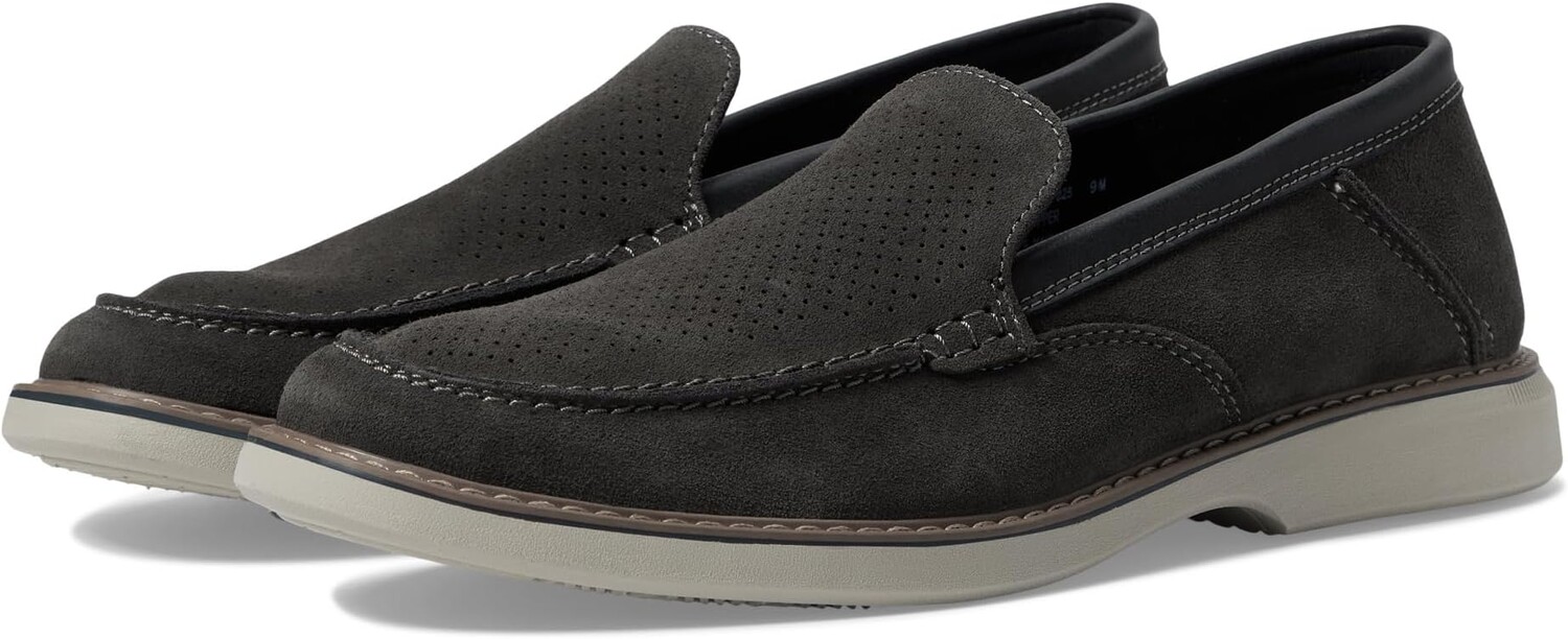 

Кроссовки Otto EZ Moccasin Toe Slip-On Easy On Loafer Nunn Bush, серый