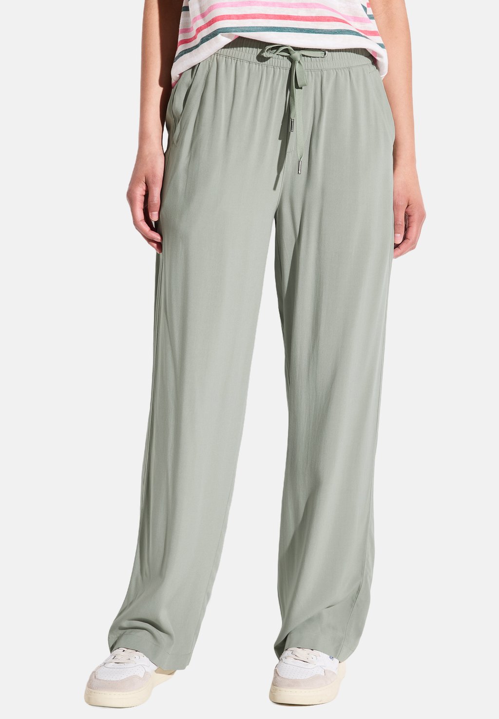 

Брюки WIDE LEG Street One, зеленый