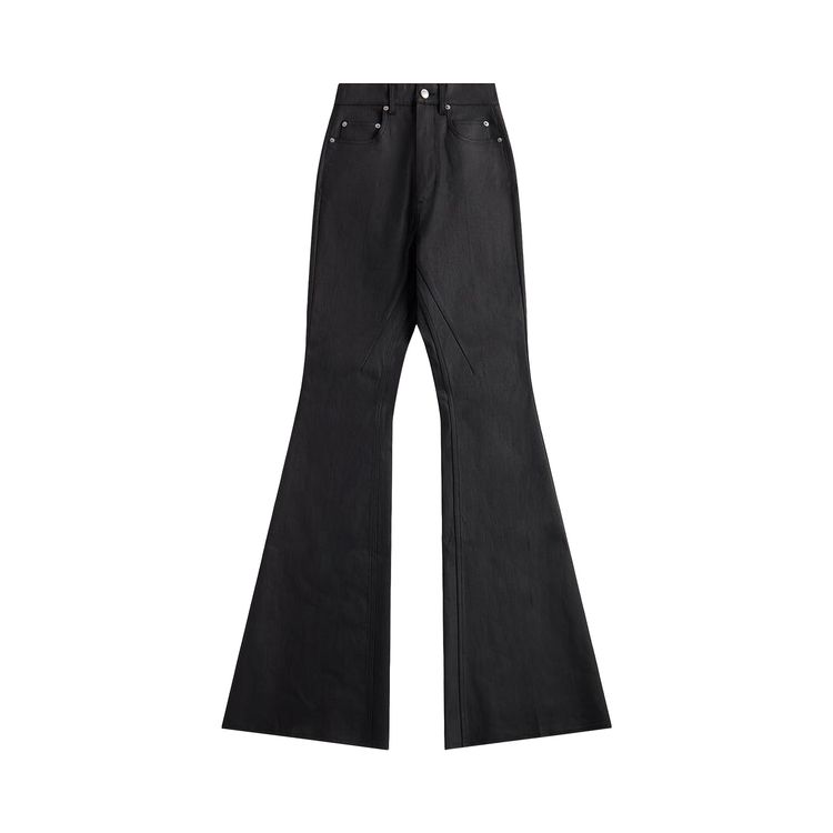 

Джинсы Rick Owens Waxed Bolan Jeans Black, черный