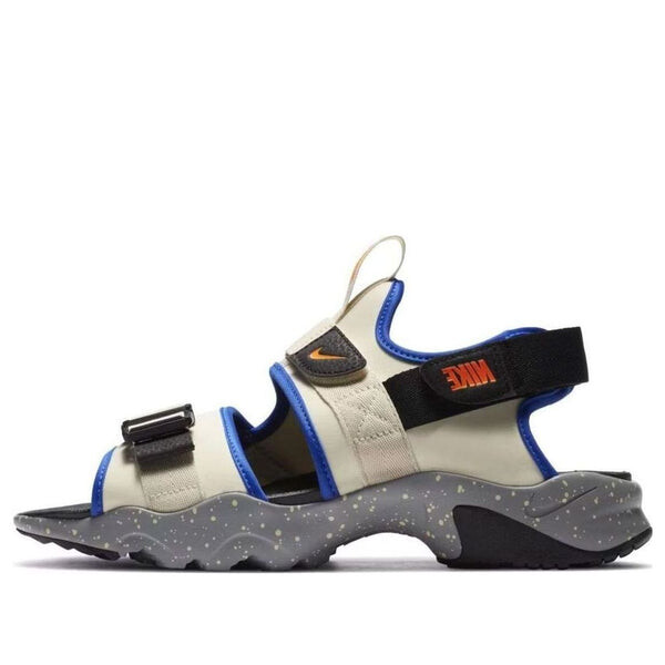 

Тапочки canyon sandal 'fossil hyper royal' Nike, бежевый