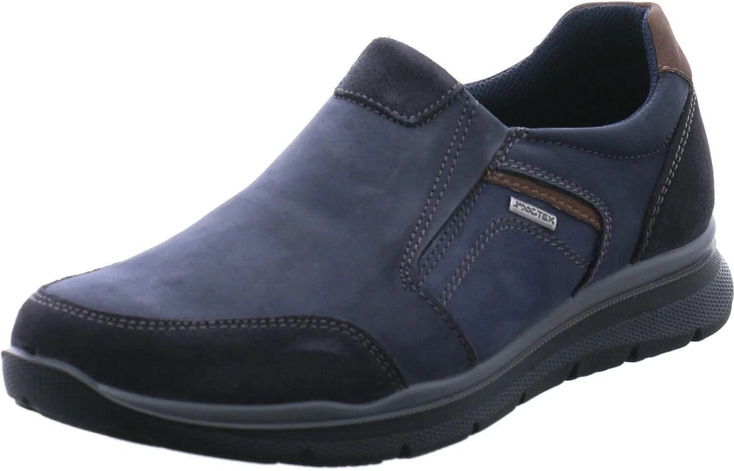 Туфли Imac Benthic Herren Slipper Nubuk-/Veloursleder blau, Blue