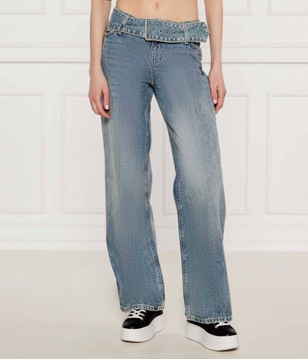 

Джинсы glory_b Loose fit Hugo Blue, синий