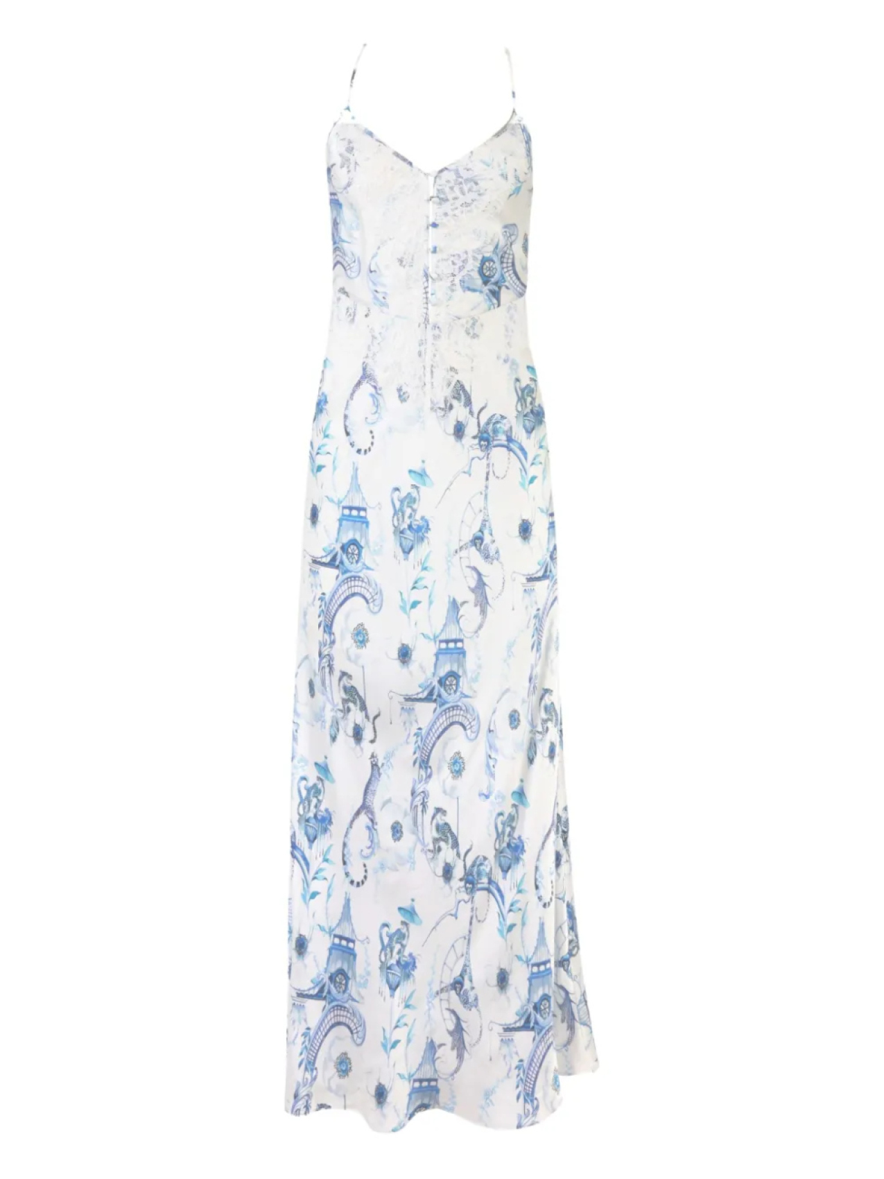 

Temperley London платье макси Aphrodite, белый
