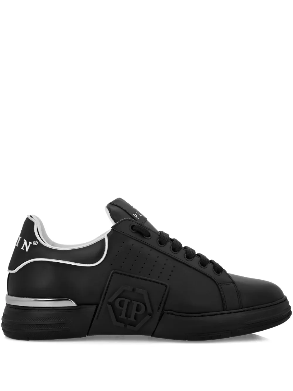 

Кроссовки с логотипом Hexagon Philipp Plein, черный