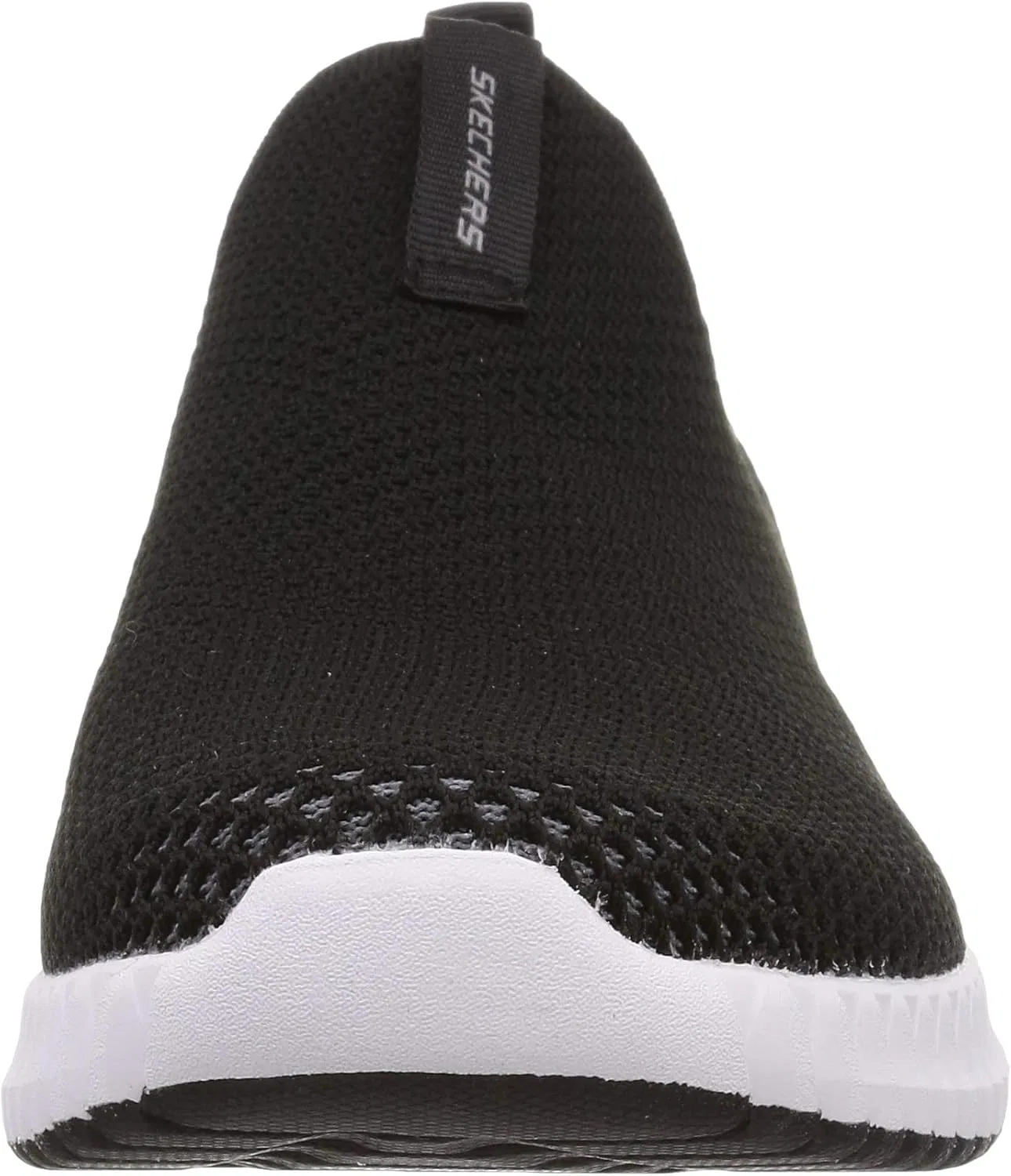 Мужские кроссовки Skechers Elite Flex Prime Slip On Plus Size Black 232211 BKW Large — фото 2