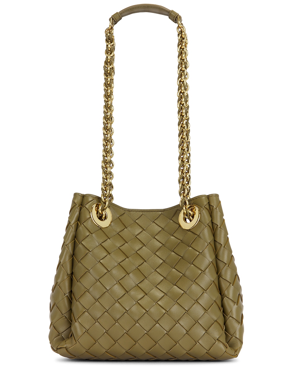 

Small Parachute Сумка Bottega Veneta, Algae & Muse Brass