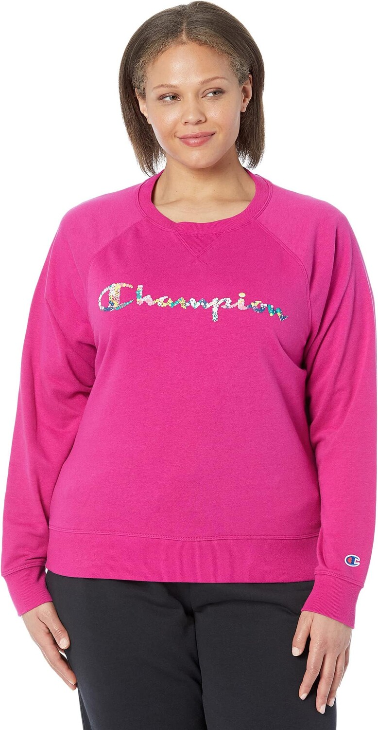 

Толстовка Champion Plus Size Campus French Terry Crew, цвет Inari