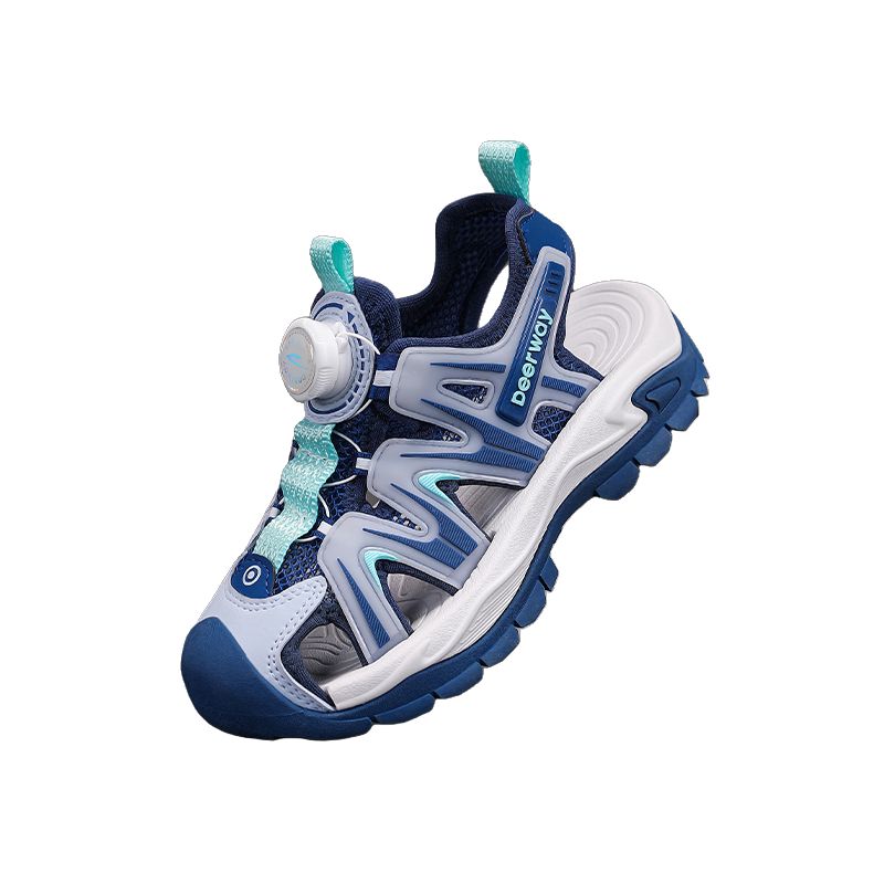 DEERWAY Сандалии Slip Resistant, Abrasion Resistant, Lightweight Cushioning Low Top Sandal Royal Blue Kids' — фото 4