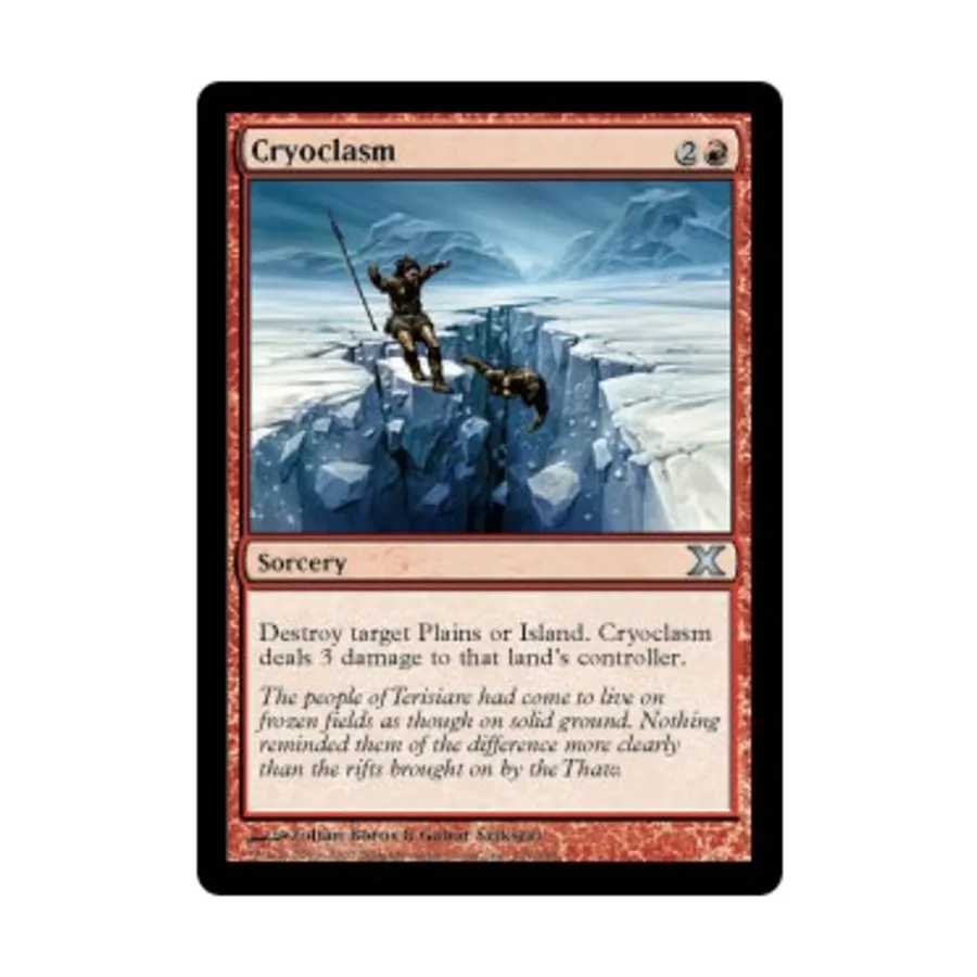 

CCG Криоклазм (U), MTG - 10th Edition