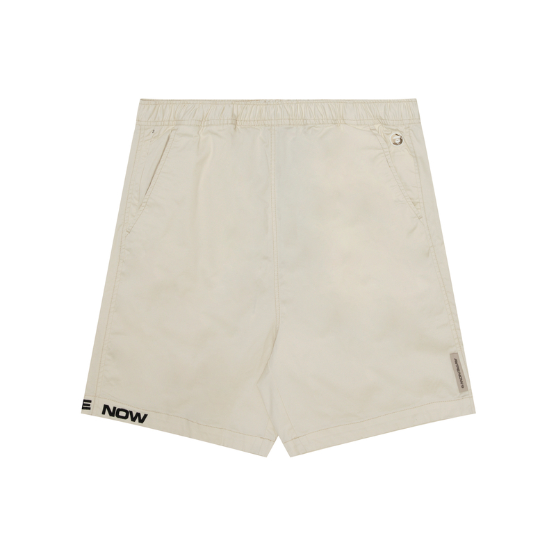 

Футболка A Bathing APE с вышитым логотипом Шорты Aape с эластичной талией, цвет экрю IVX