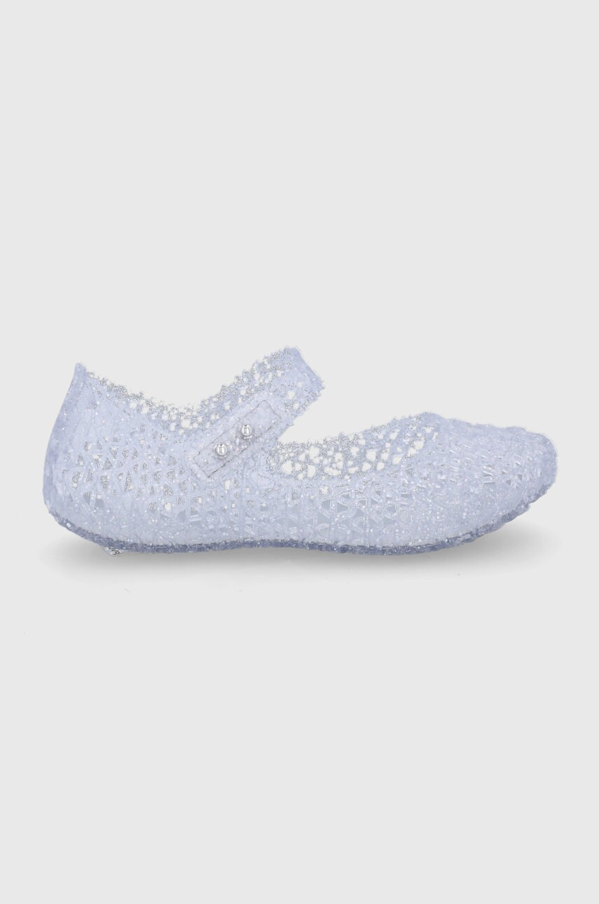 

Детские балетки Papel Melissa, серебряный