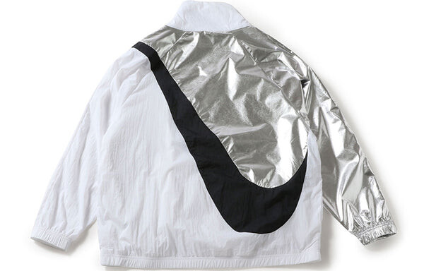 Куртка swoosh куртка тканая cb gel большой сращивание Nike, белый — фото 2