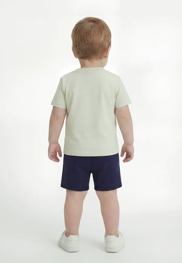 Футболка с короткими рукавами, унисекс, с принтом. Boss Kidswear, Sprout Green — фото 2