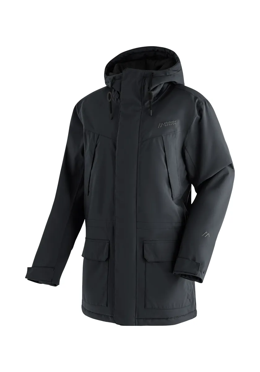 

Куртка Maier Sports Outdoor "Olle", теплая мужская куртка для походов и активного отдыха, черный
