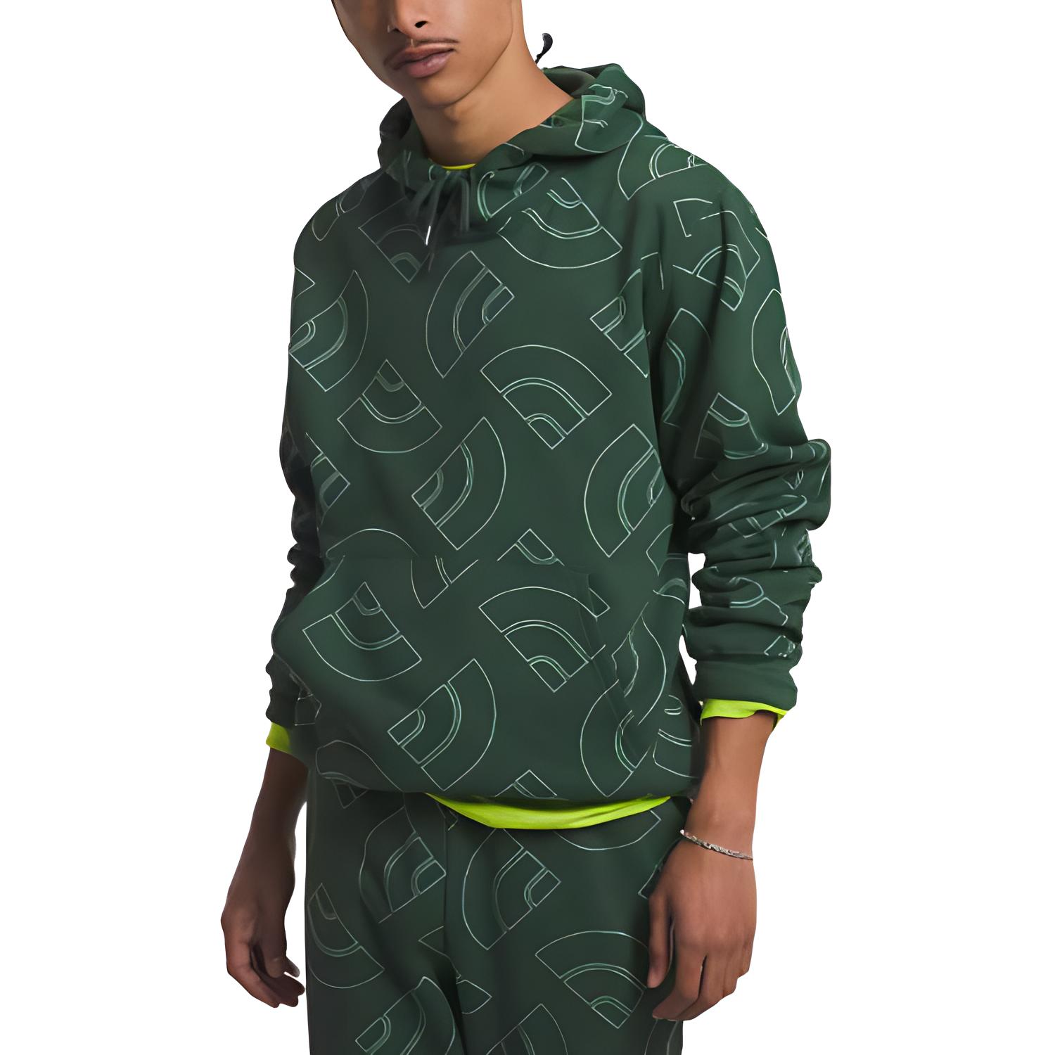 

Толстовка мужская зеленая THE NORTH FACE