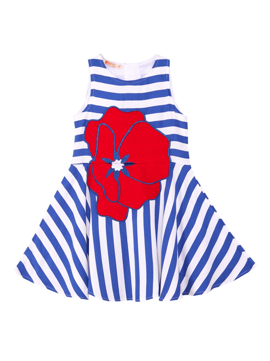 

Платье Denokids Poppy Striped, синий