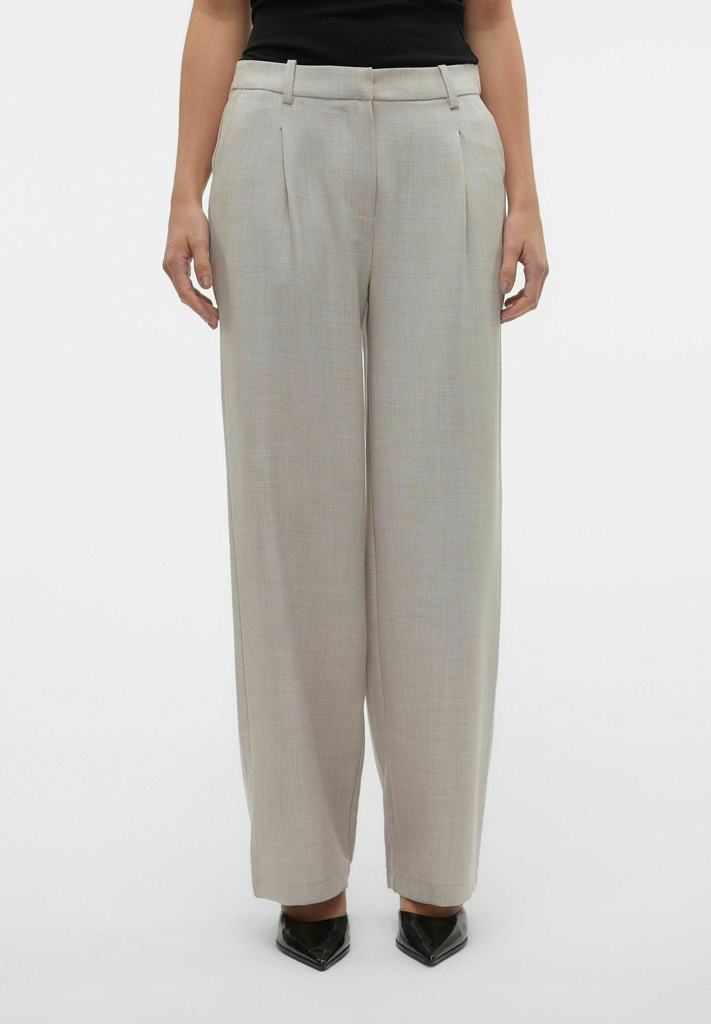 

Брюки SNCASSIDY MITTLERE TAILLE Vero Moda, серебряный