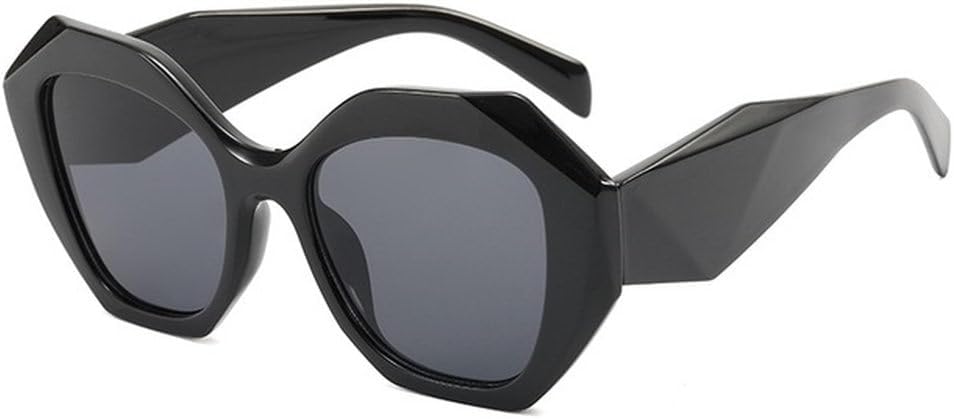 

Модные солнцезащитные очки Polygon для женщин, роскошные, стильные, с градиентным переходом цвета, сексуальные, классические черные, с защитой от УФ-излучения UV400 TVTBBVV, Black