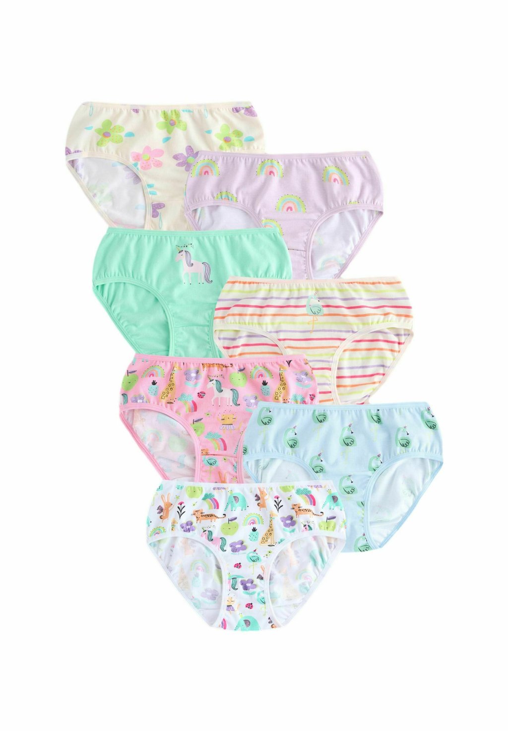 

Трусы-брифы 7 PACK Next, фуксия