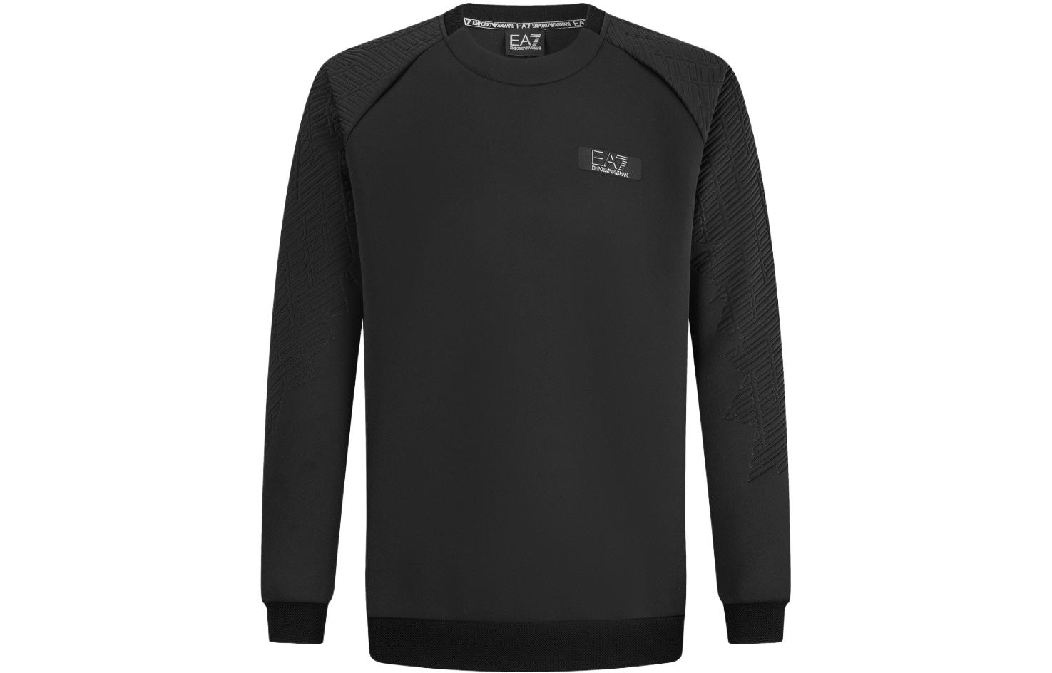 

Свитер мужской черный EA7 FW23 EMPORIO ARMANI