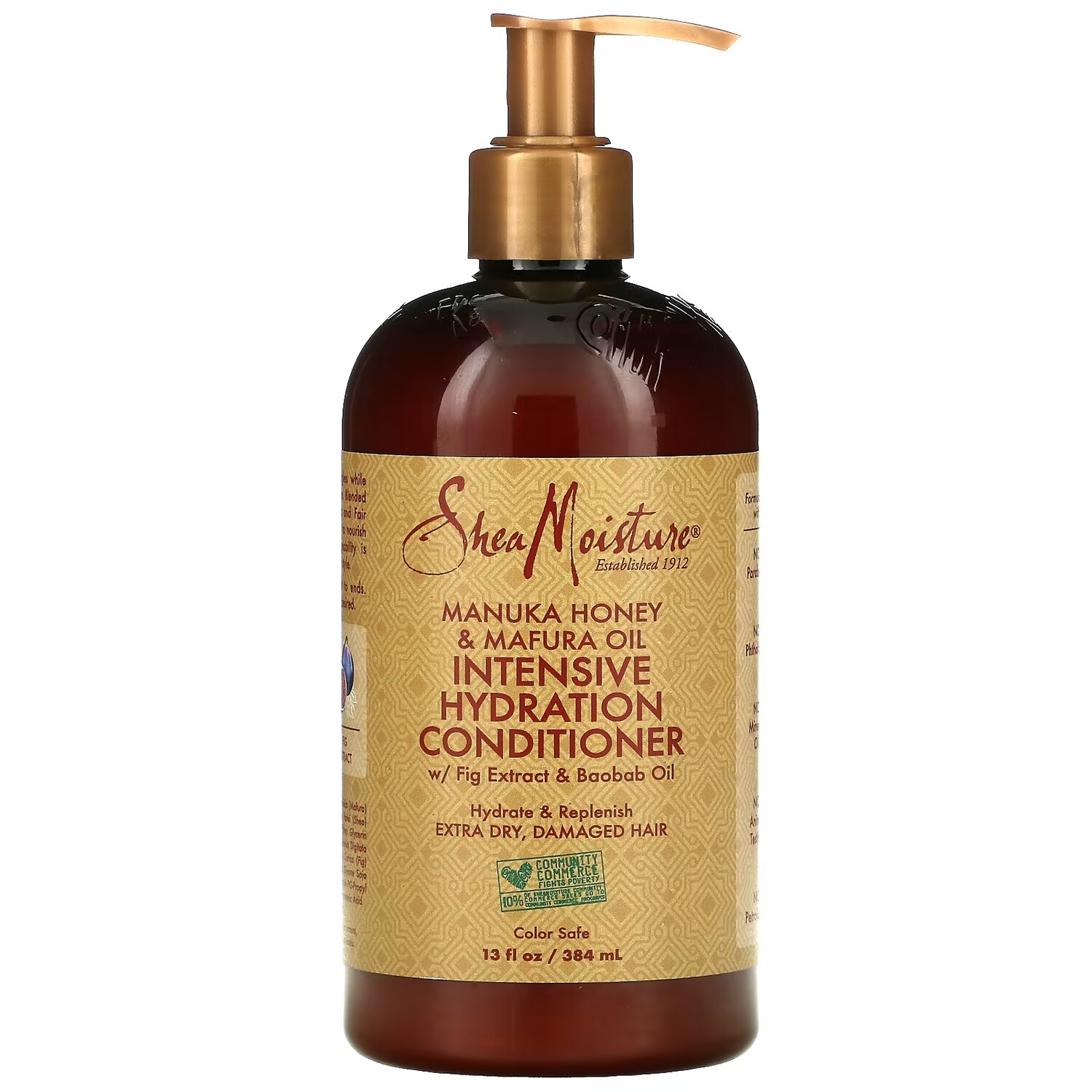 

Кондиционер увлажняющий SheaMoisture MaNuka Honey & Mafura Oil, 384 мл