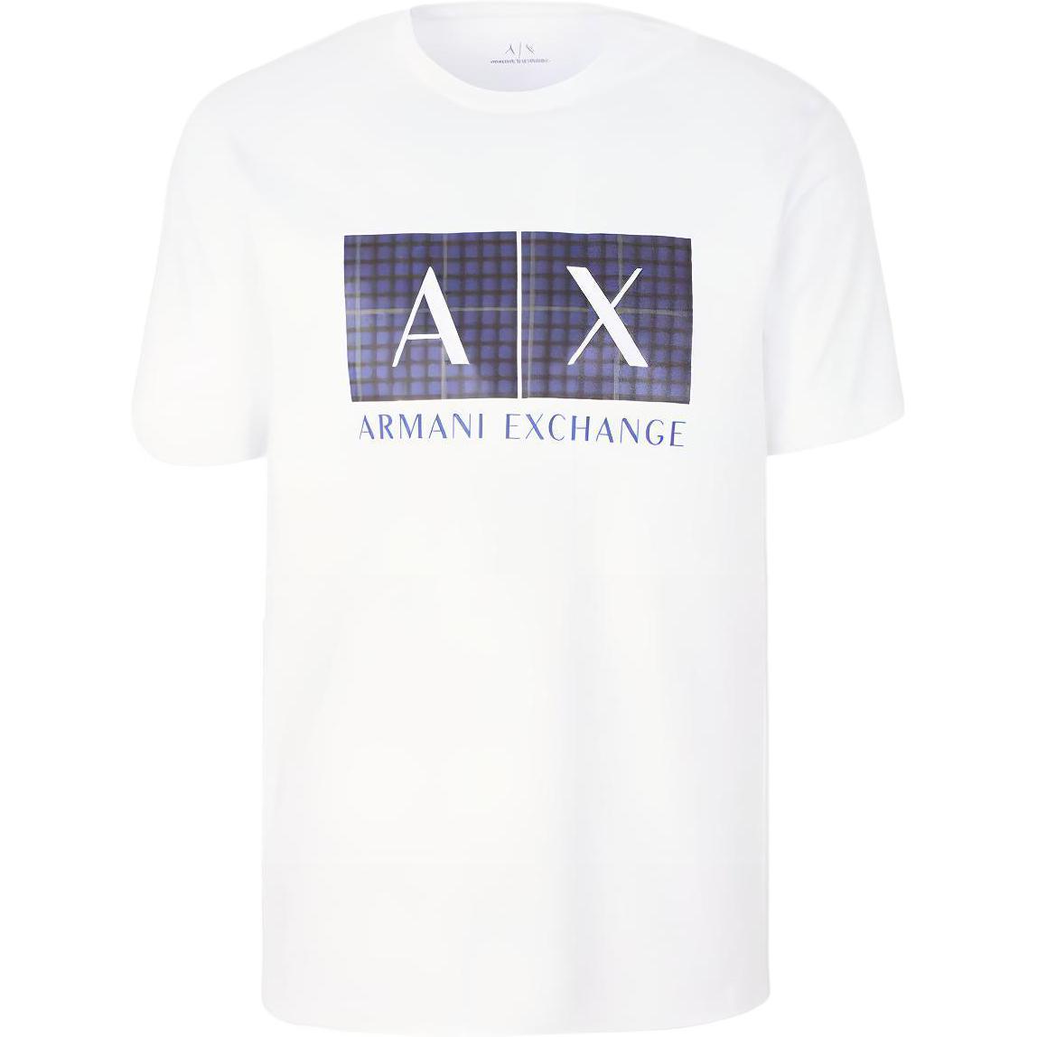 

Мужская футболка AE FW23 Armani Exchange, белый