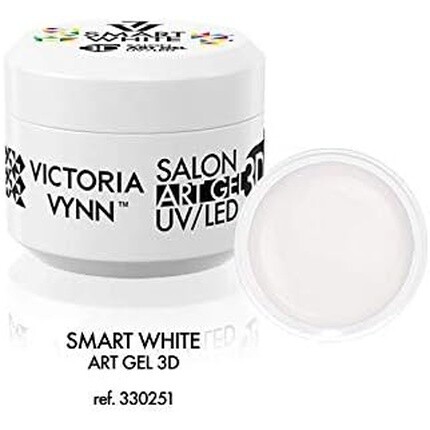 Art Gel 01 Белый сплошной цвет без вытирания Victoria Vynn — фото 2