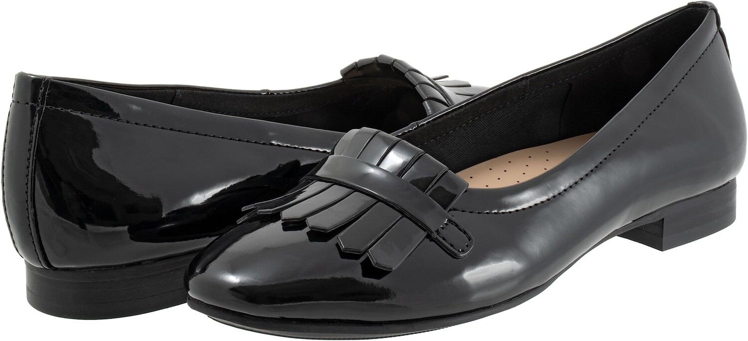 

Туфли на плоской подошве Trotters Greyson, цвет Black Patent