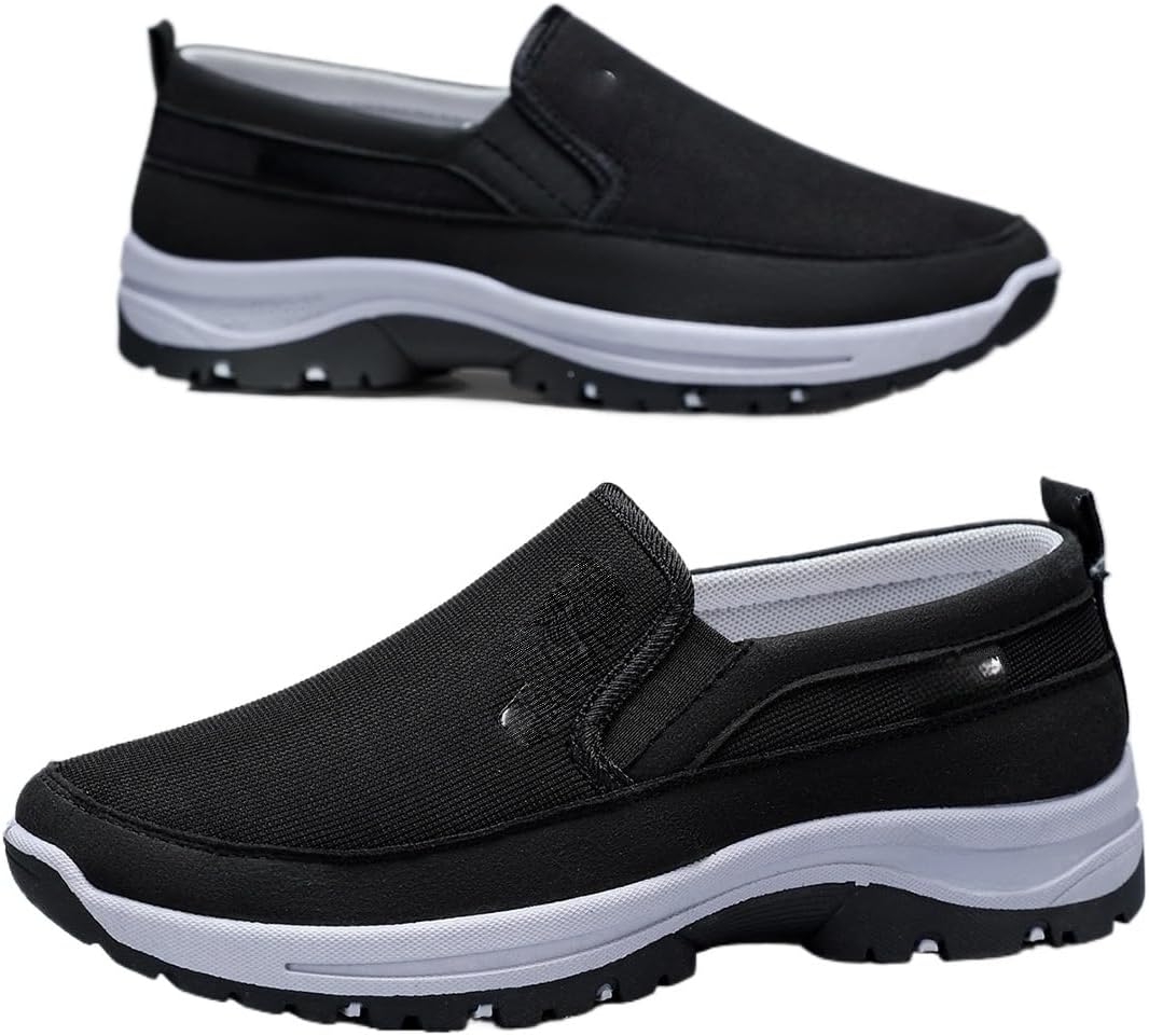 

Мужские повседневные туфли Hhhchpm, кроссовки, лоферы, удобная обувь для ходьбы, для бизнеса, офиса, работы и торжественных случаев, черный