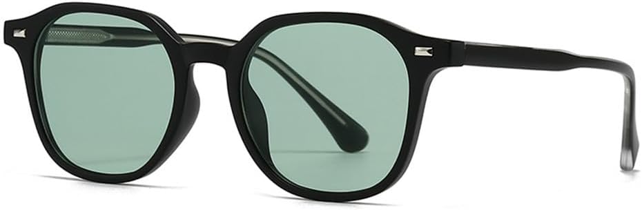 

Солнцезащитные очки UV400 с защитой от УФ-излучения - круглые, в стиле панк, с градиентной расцветкой, для женщин и мужчин, для бега и занятий спортом на открытом воздухе UYPTK, C7 Black Green