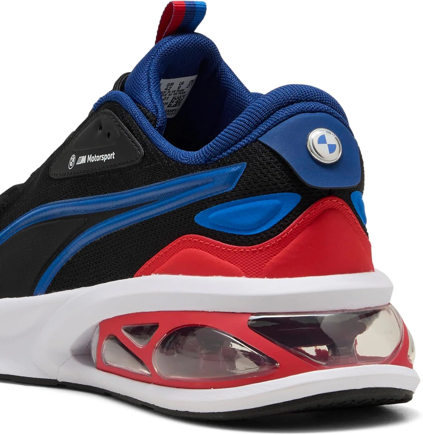 Кроссовки PUMA BMW M Motorsport Solar, Puma Black-pop Red-puma White — фото 3
