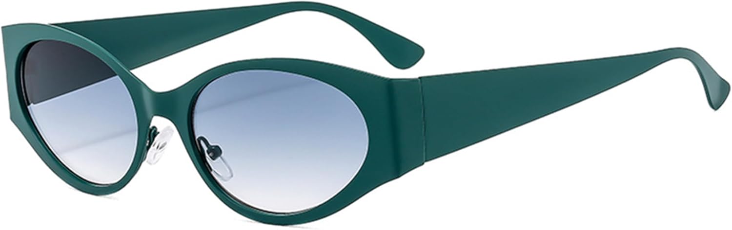 

bullabulling 2025 Квадратные солнцезащитные очки для путешествий, маленькие овальные солнцезащитные очки для мужчин и женщин, винтажные, ретро, ​​конфетные цвета, оттенок, C4